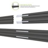 Kanto MB-E28 Menu Board Extrusion for MBC & MBW 28 cm - Black