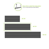 Kanto MB-E48 Menu Board Extrusion for MBC & MBW Mounts - Black