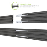 Kanto MB-E68 Menu Board Extrusion for MBC & MBW Mounts - Black