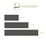 Kanto MB-E68 Menu Board Extrusion for MBC & MBW Mounts - Black