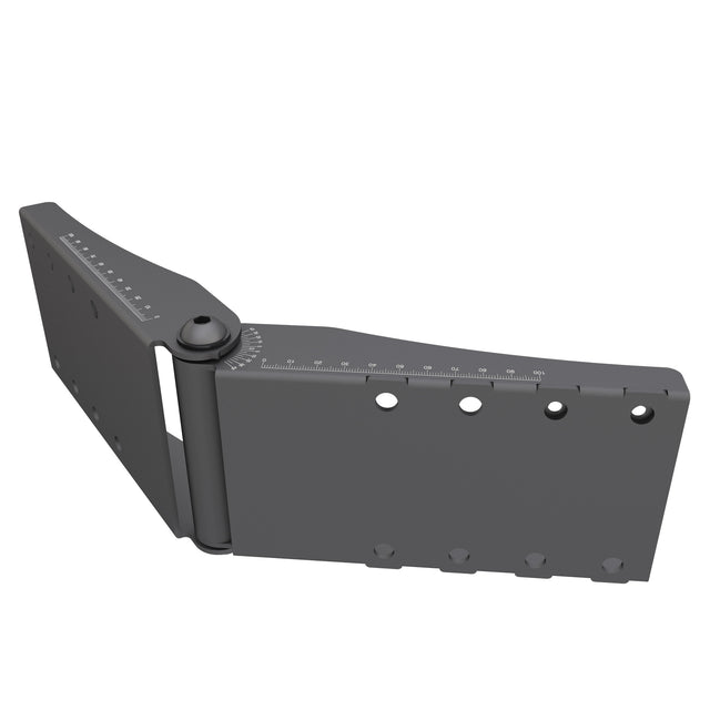 Kanto MB-EAC Menu Board Extrusion Angled Connector with 45° Adjustment - Black