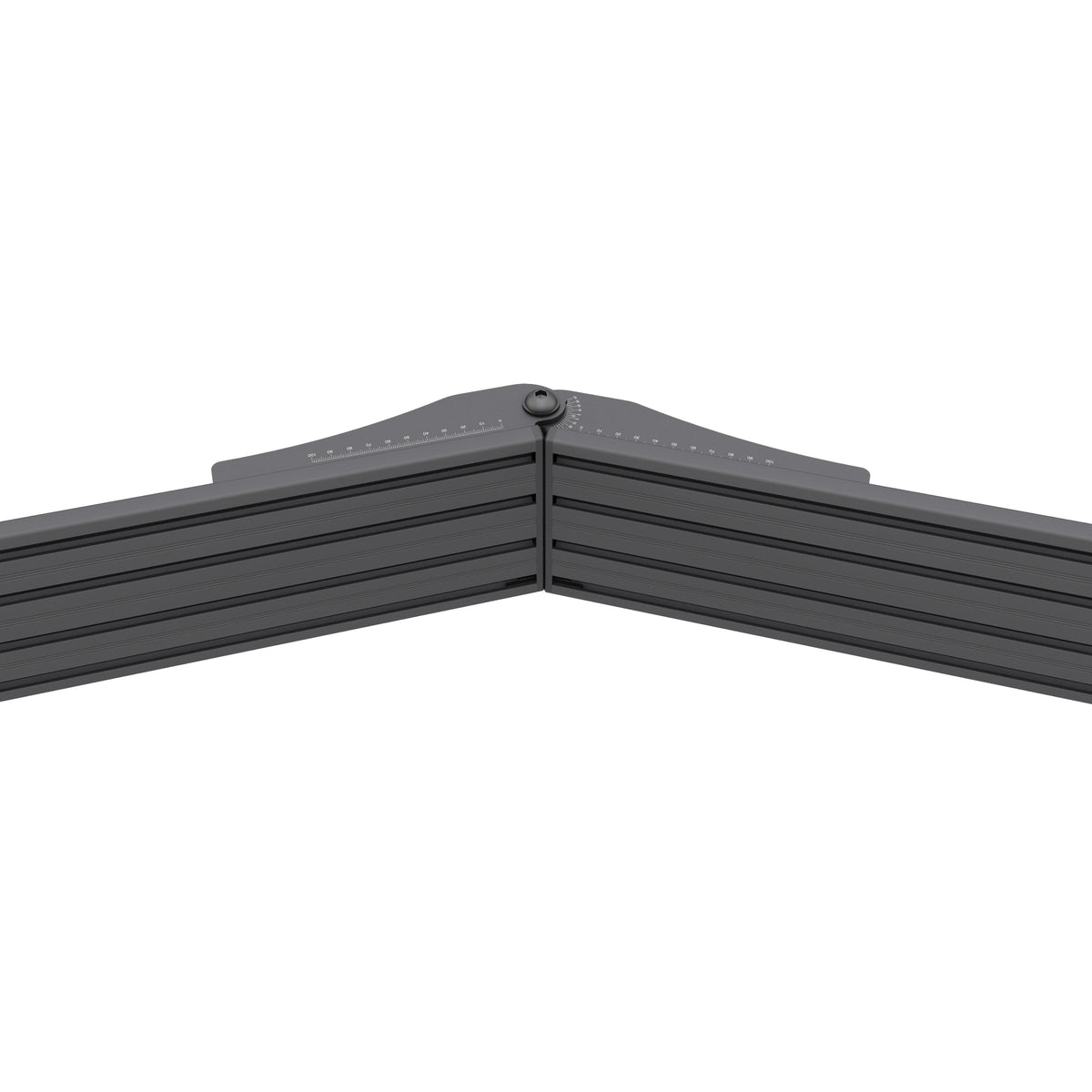 Kanto MB-EAC Menu Board Extrusion Angled Connector with 45° Adjustment - Black