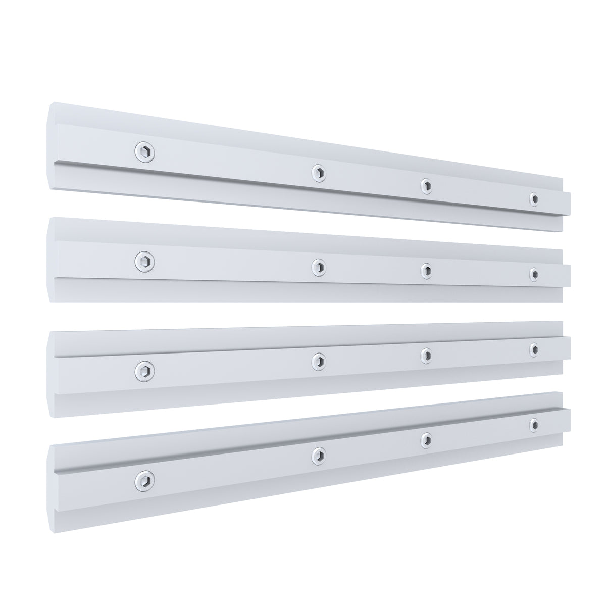 Kanto MB-EC Menu Board Extrusion Connectors for MBC & MBW - Chrome