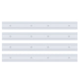 Kanto MB-EC Menu Board Extrusion Connectors for MBC & MBW - Chrome