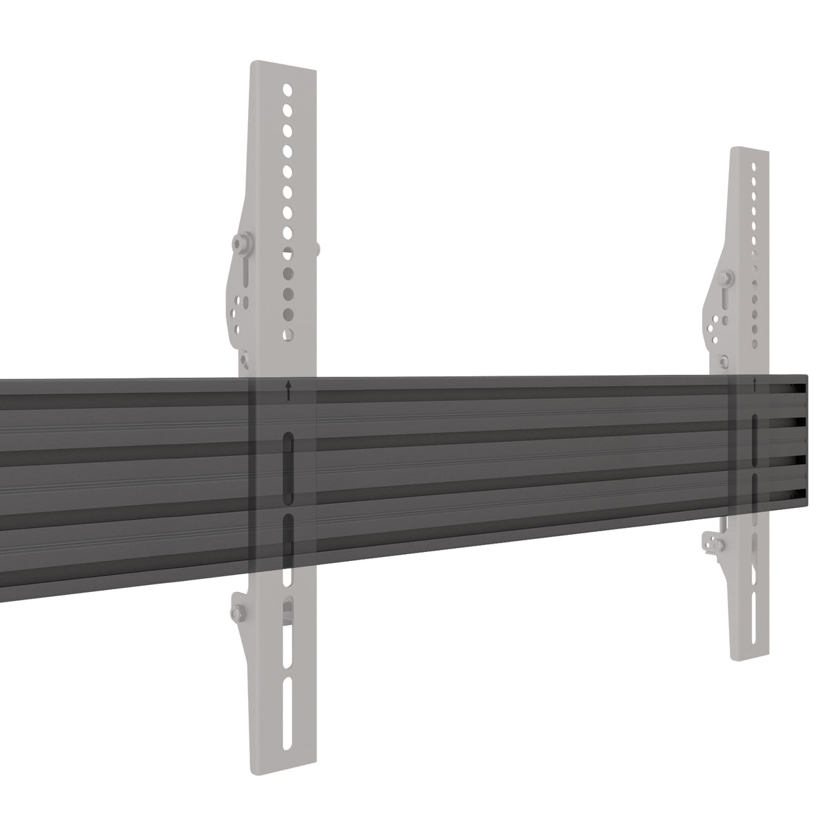 Kanto MB-E68 Menu Board Extrusion for MBC & MBW Mounts - Black