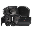 MB Quart MBQJ-STG6AH-1 Tuned Six Speakers System Upgrade for Aftermarket Source Unit in Select Jeep Wrangler (JL) and Gladiators
