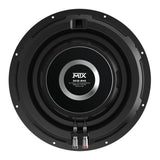 MTX Audio 3512-04S 12" Shallow Mount 300-Watt RMS Dual 4 Ohm Car Audio Subwoofer - Each