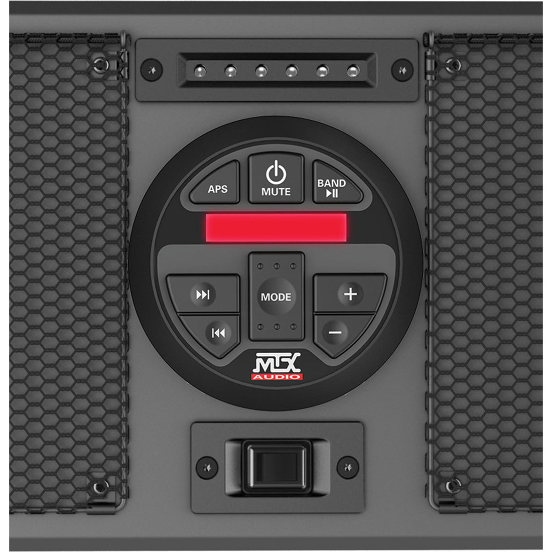 MTX Audio MUDSYS41 Four Coaxial Speaker Amplified Bluetooth Overhead UTV Audio System