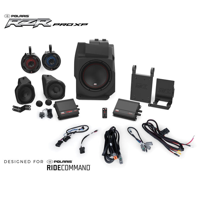 MTX Audio PROXP-RC-THUND5 5-Speaker Audio System for Polaris RZR Pro XP Vehicles w/RideCommand