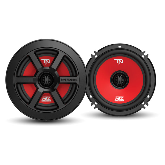 MTX Audio TERMINATOR 6 6.5" 2-Way 45-Watt RMS 4 Ohm Coaxial Speakers - Pair