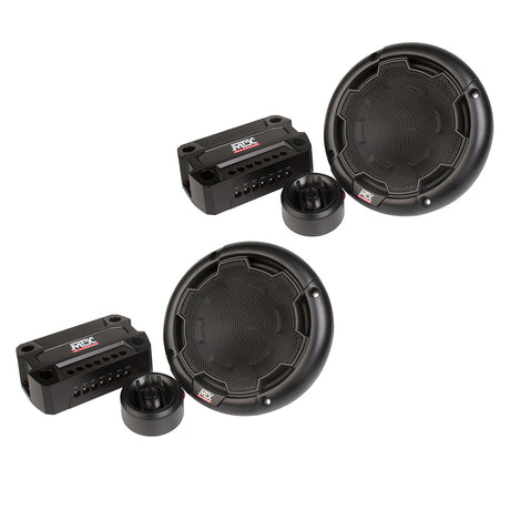 MTX Audio THUNDER 51 5.25" 2-Way 90 Watt RMS 4 Ohm Component Speakers - Pair