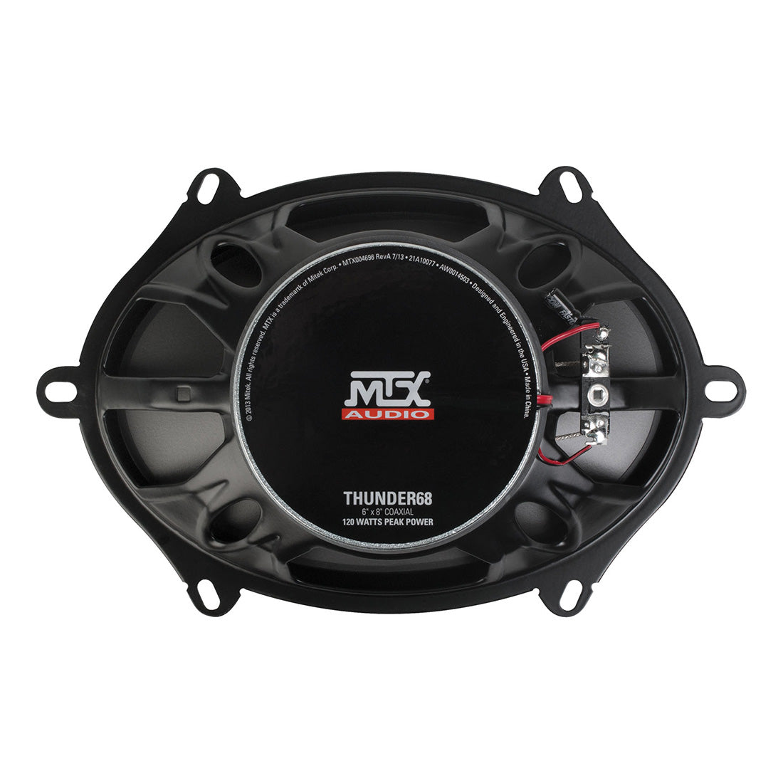 MTX Audio THUNDER 68 5x7" 2-Way 60-Watt RMS 4 Ohm Component Speakers - Pair