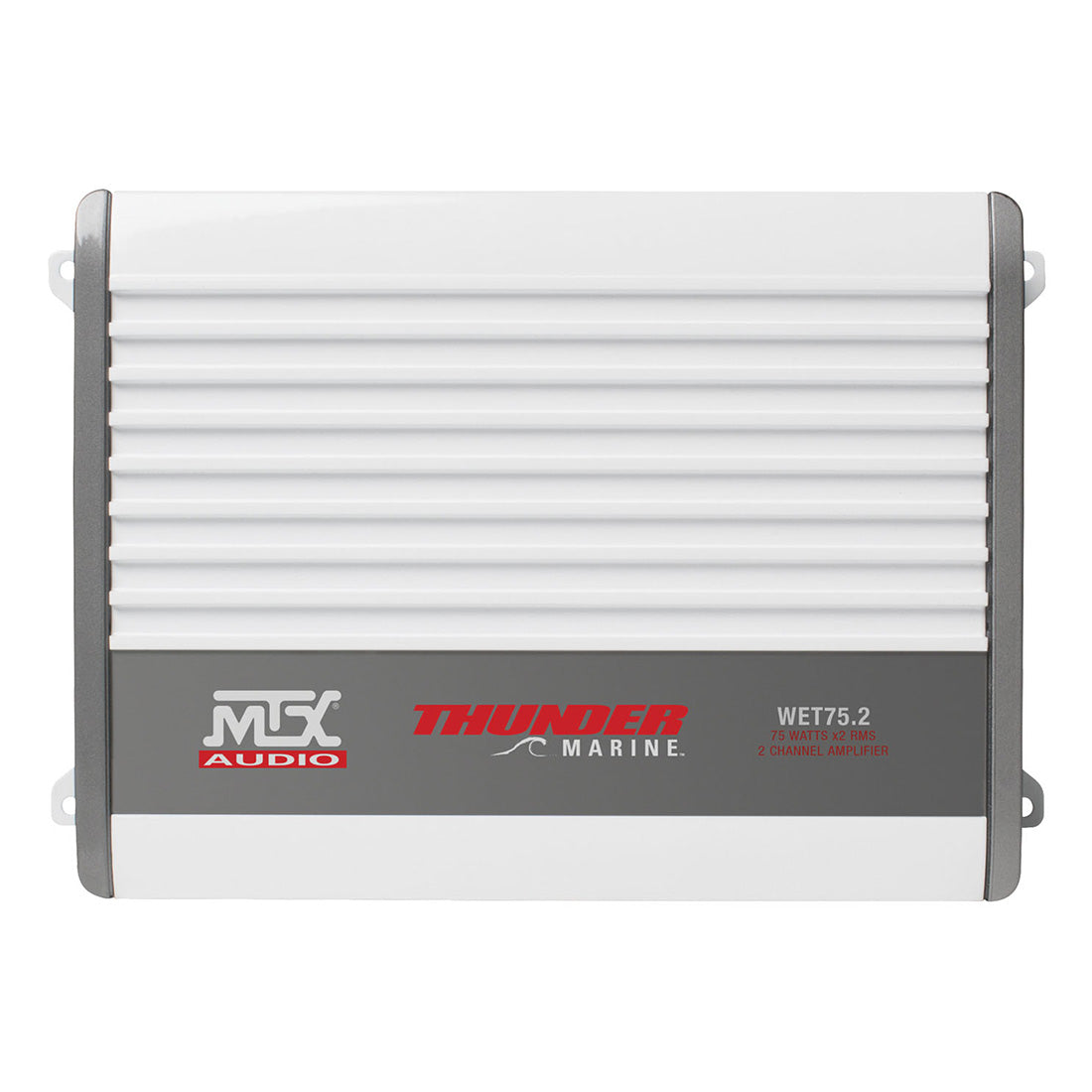 MTX Audio WET75.2 200-Watt RMS 2-Channel Class A/B Marine Amplifier