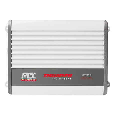 MTX Audio WET75.2 200-Watt RMS 2-Channel Class A/B Marine Amplifier