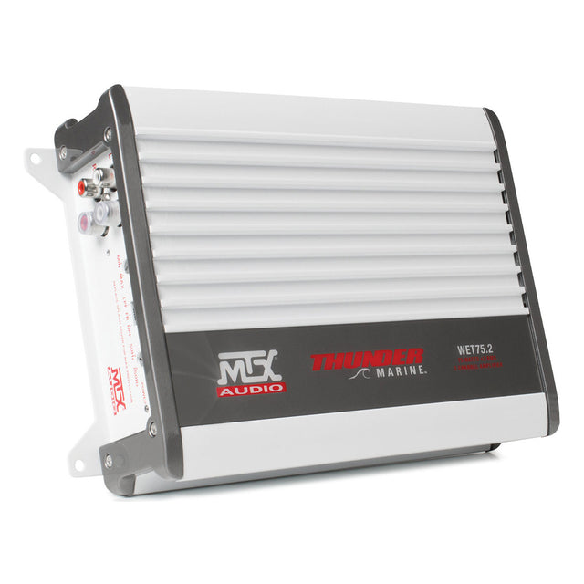 MTX Audio WET75.2 200-Watt RMS 2-Channel Class A/B Marine Amplifier