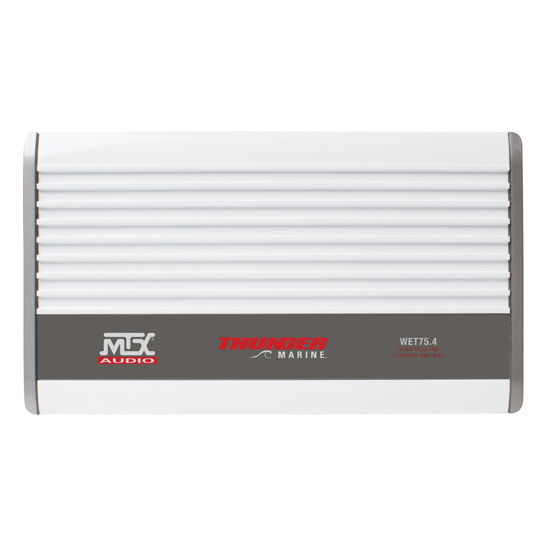 MTX Audio WET75.4 400-Watt RMS 4-Channel Class A/B Marine Amplifier