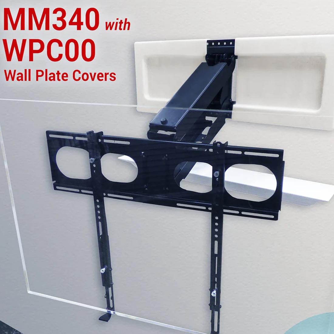 MantelMount WPC00 Wall Plate Covers - Pair