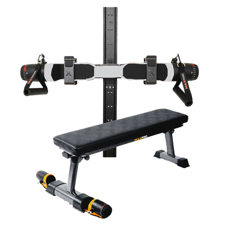 Maxpro SmartConnect Raw Metal and Foldable Steel Bench