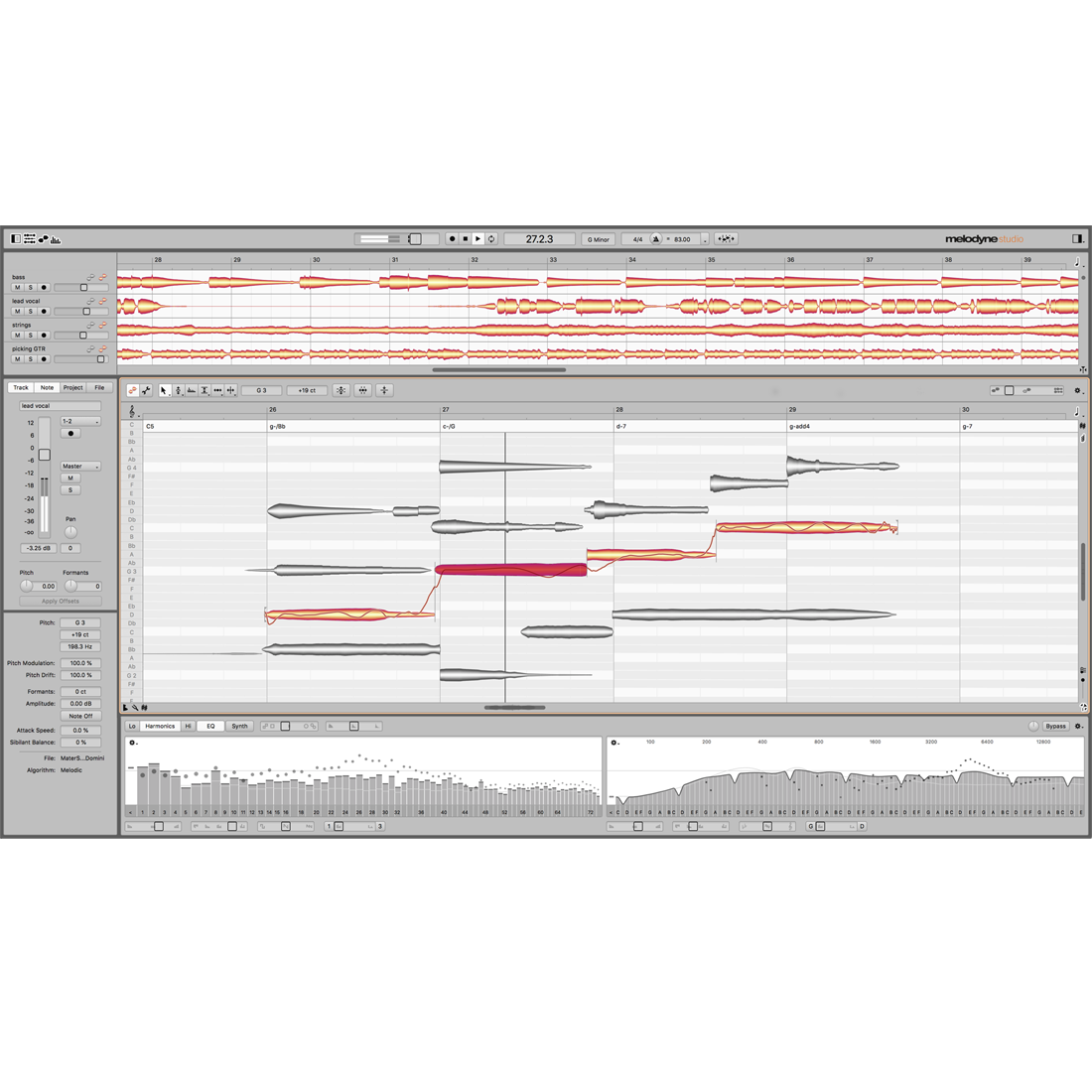 Melodyne 5 Studio Upgrade from Editor | Professional Audio Editing Software with Multitrack Note Editing
