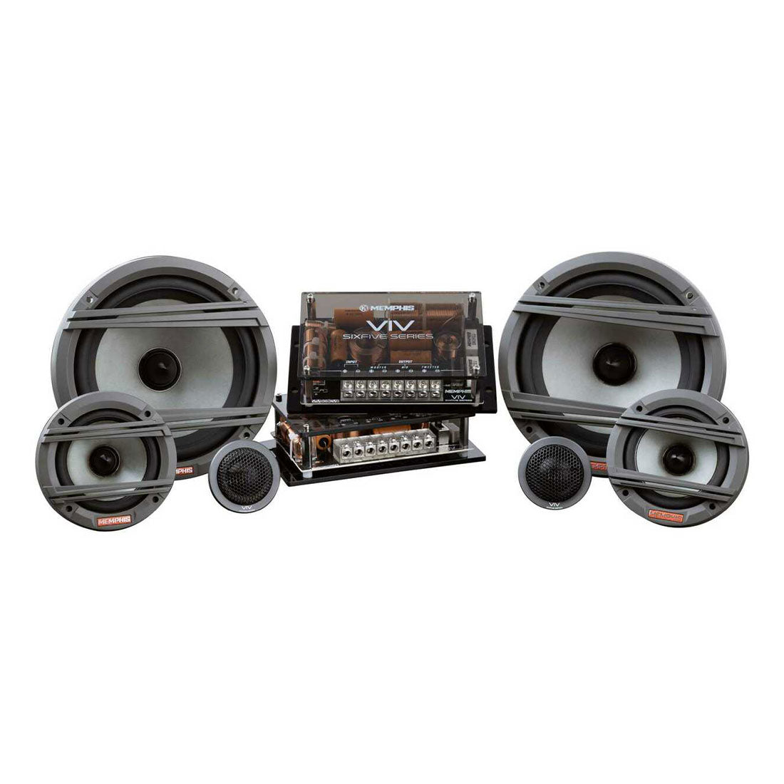 Memphis Audio VIV603CV2 6.5" Six Five Series 3-Way Component Speaker System