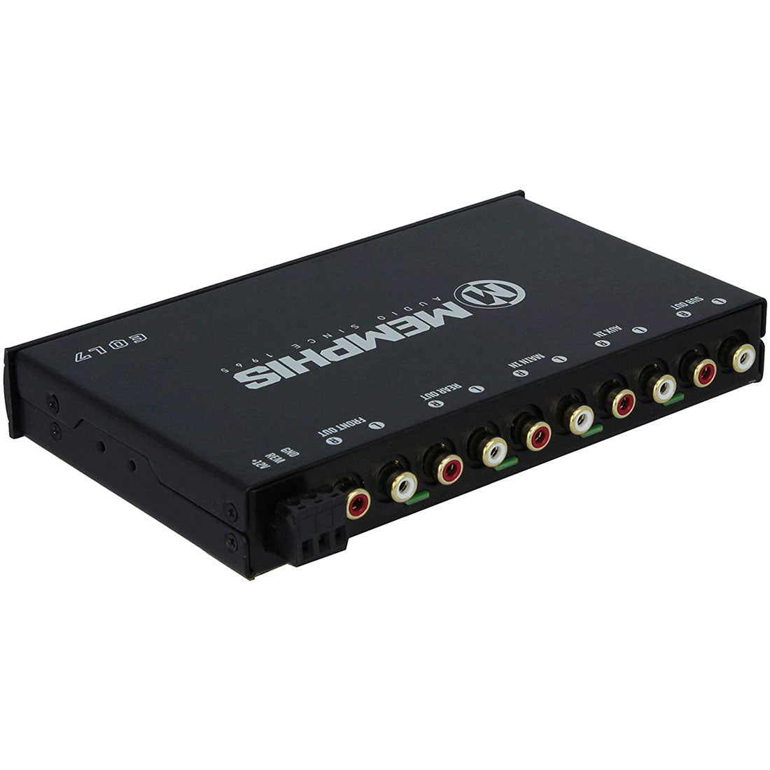 Memphis Audio EQL7 7-Band Equalizer 8 Volt Out Graphic EQ