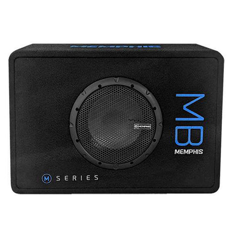 Memphis Audio MBE8S2 8” Powered Loaded Subwoofer Enclosure - 2 ohm