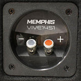 Memphis Audio VIVE14S1 14" Loaded 1 Ohm Loaded Subwoofer Ported Enclosure
