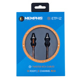 Memphis Audio ETP-12 12-Foot 2 -Channel Audio Interconnect Cables