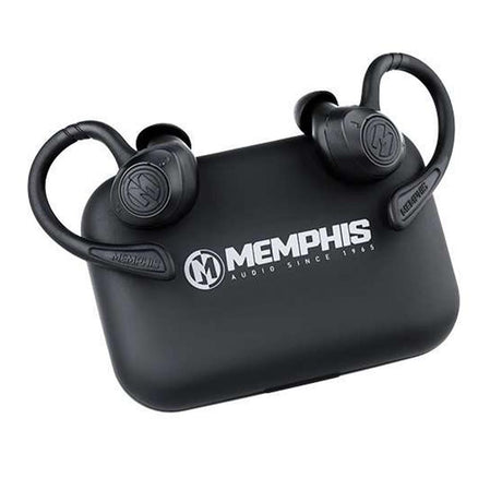 Memphis Audio MBUDAIRV2 V2 Waterproof True Wireless Earbuds with Sport Loops