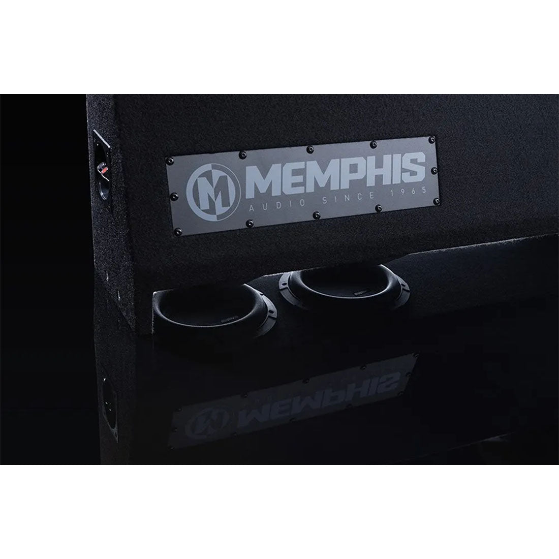 Memphis Audio MJME6D1TV2 Dual 6.5" 1400W RMS Vented Loaded Subwoofer Enclosure