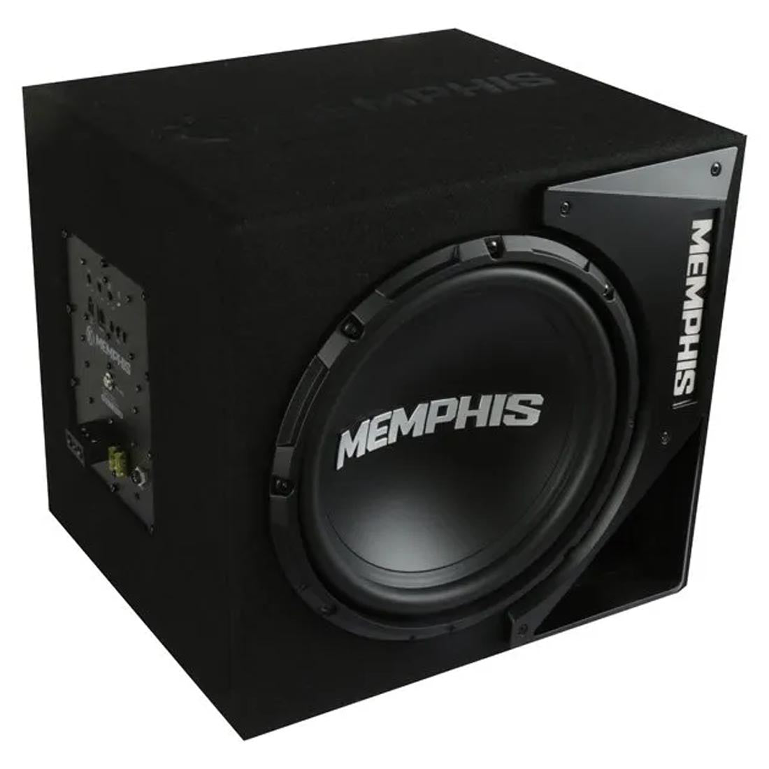 Memphis Audio SRXE12SA 12" Loaded Amplified Ported Subwoofer Enclosure