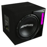 Memphis Audio SRXE12SA 12" Loaded Amplified Ported Subwoofer Enclosure