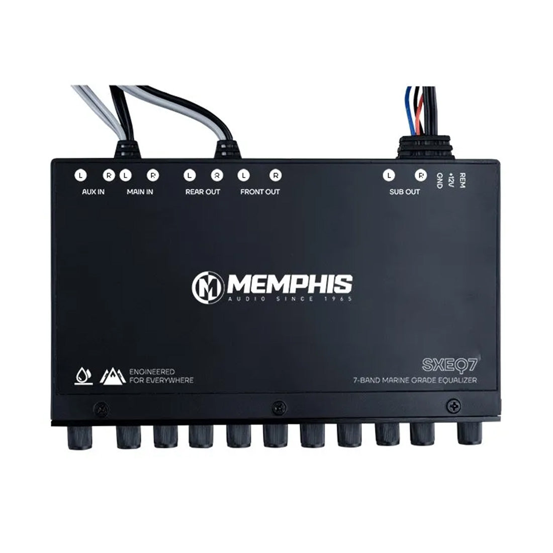 Memphis Audio SXEQ7 Marine Grade 7-Band EQ