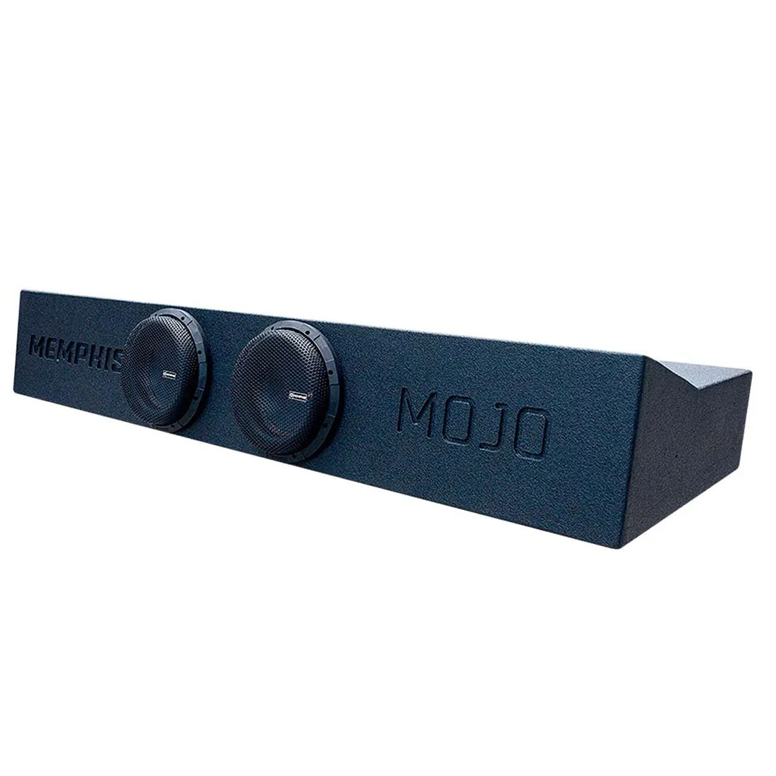 Memphis Audio MJMEFORD8D1V2 8" Dual Subwoofer Loaded Enclosure for Select Ford Vehicles