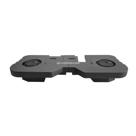 Memphis Audio MJMERAM8D1V3 Dual 8" Loaded Enclosure for 2002-2018 Ram Quad/Crew Cab Models