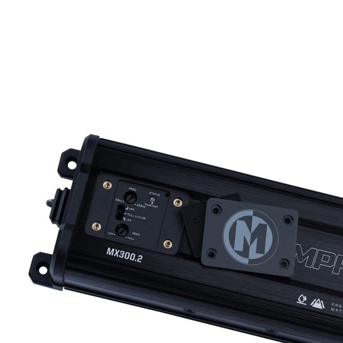 Memphis Audio MX300.2 MX Powersports Series 2-Channel Compact Amplifier