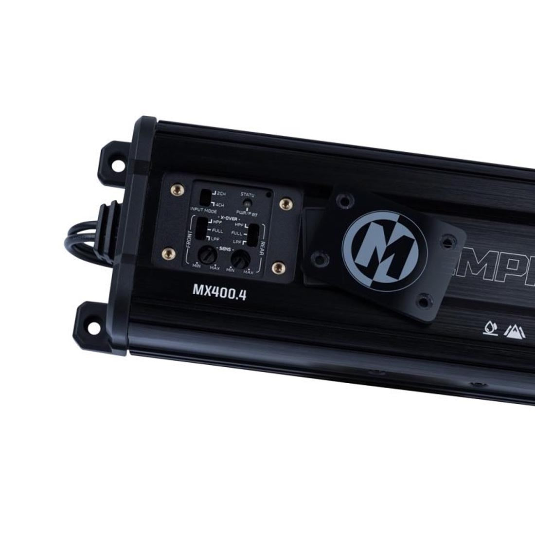 Memphis Audio MX400.4 MX Powersports Series 4-Channel Compact Amplifier