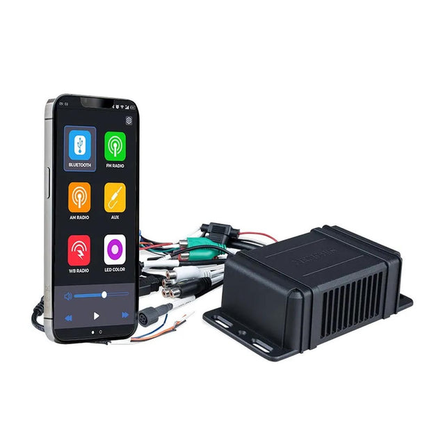 Memphis Audio SMCHLA Marine Source Unit with Bluetooth App Control