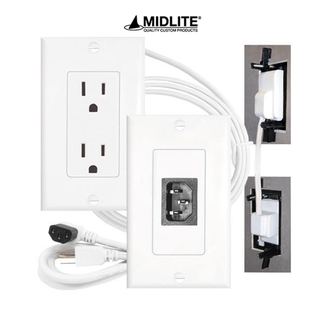 Midlite PFW6R22 HD TV Power Relocation Kit