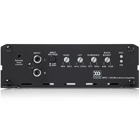 Morel MPD 1.500 Class D Mono Subwoofer Amplifier