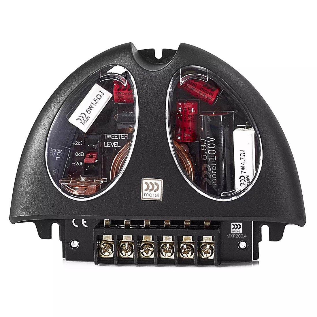 Morel MXR200.4 Virtus Nano Carbon Series 2-Way Crossover - Pair
