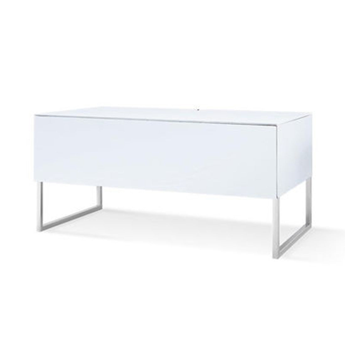 NorStone NORKHA100DWTP Khalm White AV Cabinet Single door - Gibbys Electronic Su