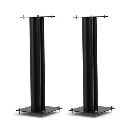 NORSTONE NORSTY3CBKS Stylum 3 Premium Metal Speaker Stand With Wire Management - Pair