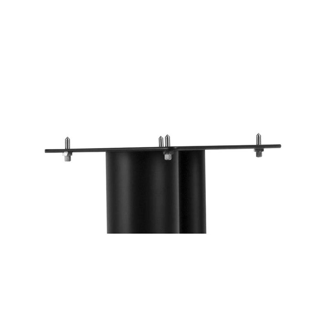 NORSTONE NORSTY3CBKS Stylum 3 Premium Metal Speaker Stand With Wire Management - Pair