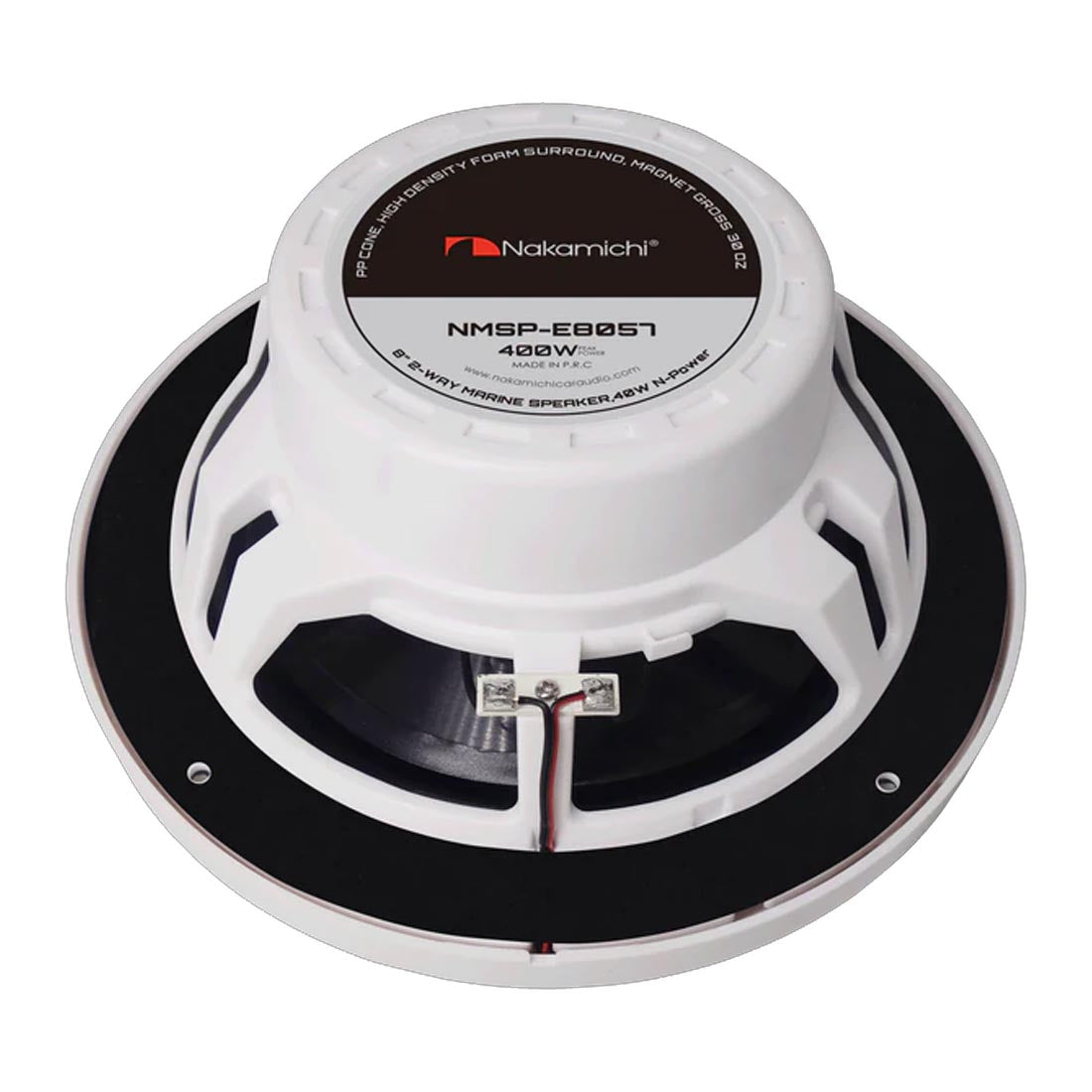 Nakamichi NMSP-E8057 8" 2-Way Marine Speakers (NMSPE8057)