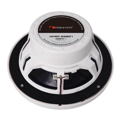 Nakamichi NMSP-E8057 8" 2-Way Marine Speakers (NMSPE8057)