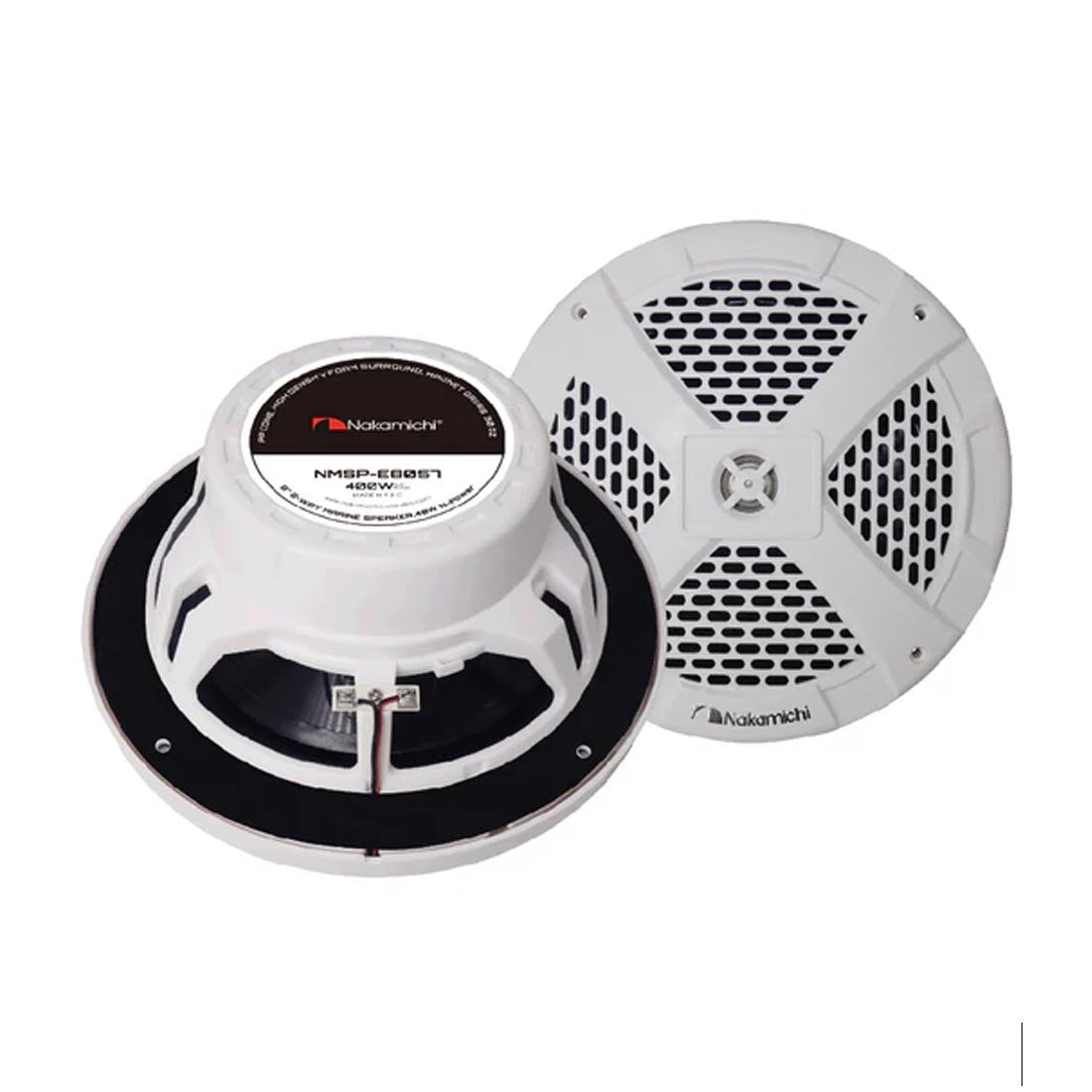 Nakamichi NMSP-E8057 8" 2-Way Marine Speakers (NMSPE8057)