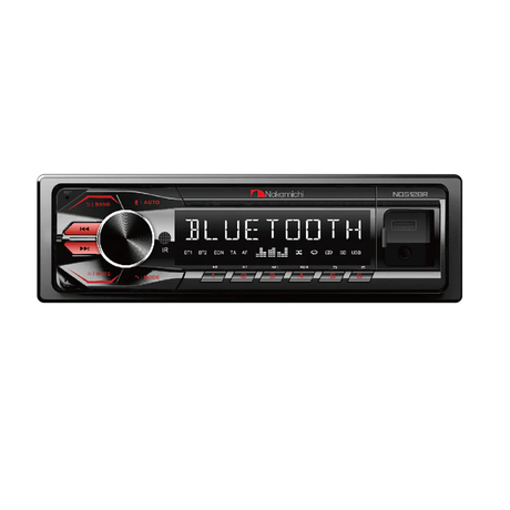 Nakamichi NQ512BR Bluetooth 5.1 Digital Media Car Receiver with USB & AM/FM Radio