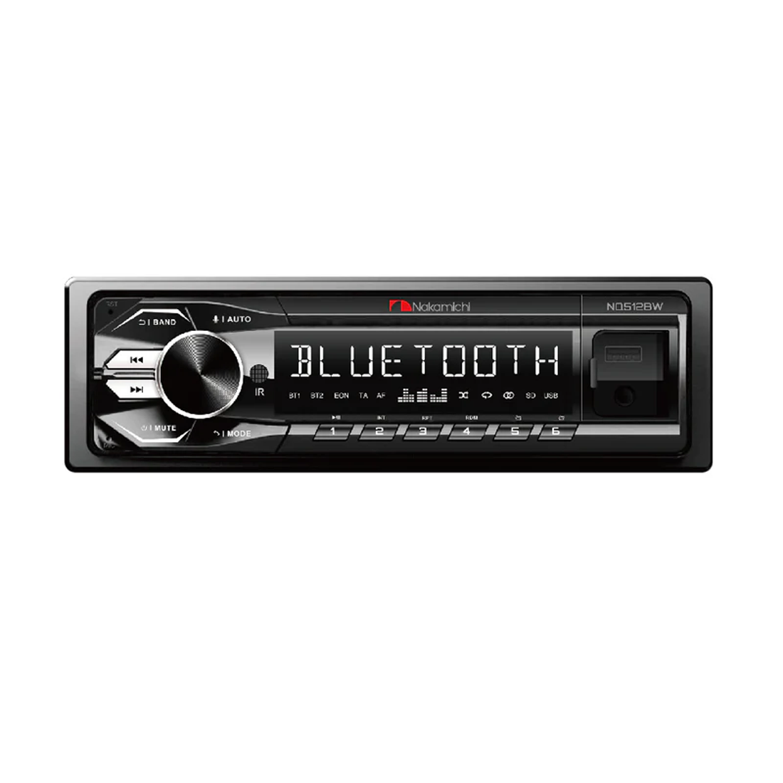 Nakamichi NQ512BW Bluetooth 5.1 Digital Media Receiver with 32-Band EQ