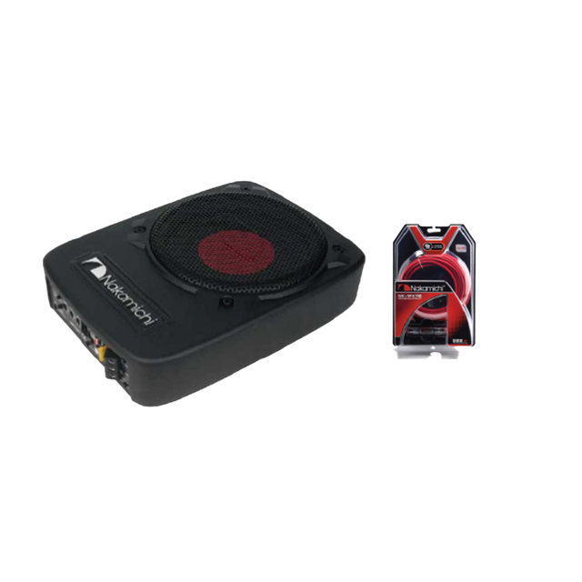 Nakamichi NBF9.5A-KIT 9" Active Subwoofer Amp Kit Inculded